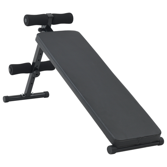 Sit Up Bench 150 Kg Foldable And Height Adjustable 48-68 Cm Steel