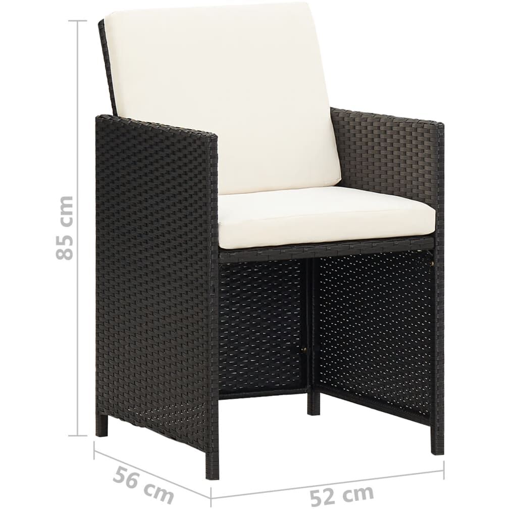 8 Seater Outdoor Rattan Dining Set with Cushions