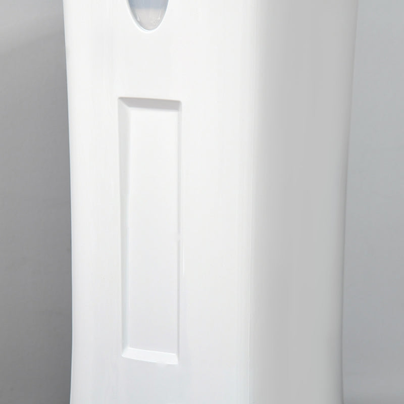 HOMCOM 2L Cool Mist Humidifier, Air Humidifier with 7-Colour Lights, 3 Mode, Auto Shut Off, 8-10 Working Hours for Home Bedroom, White