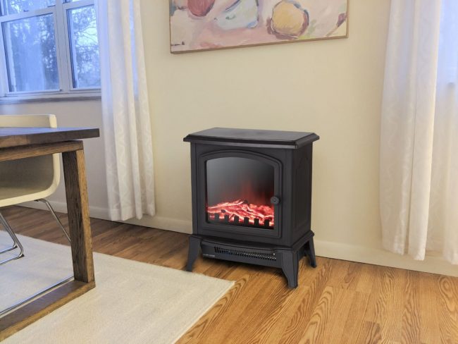 2 KW Free Standing Stove Heater Lifestyle