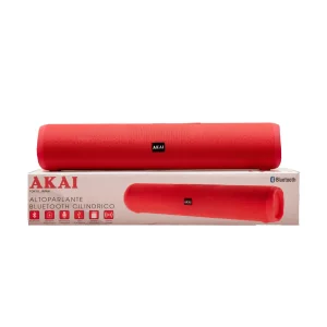 AKAI BT Tube Speaker Red Product Image