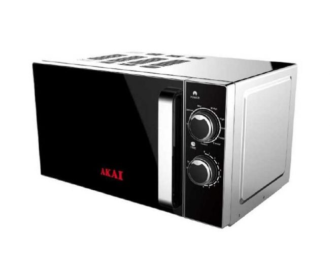 AKAI Silver 700W Microwave Model: AKMW201